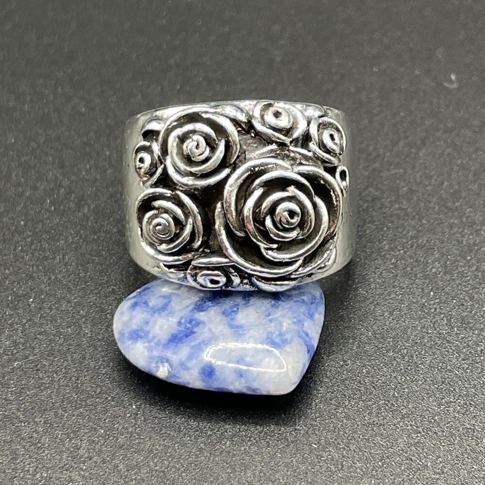 Rose Flower Boho Ring #731